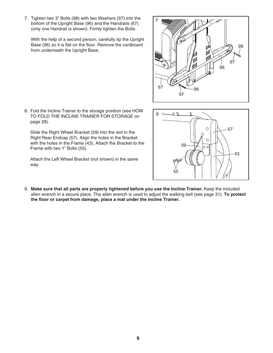 NordicTrack NTK1994.0 User Manual | Page 9 / 38