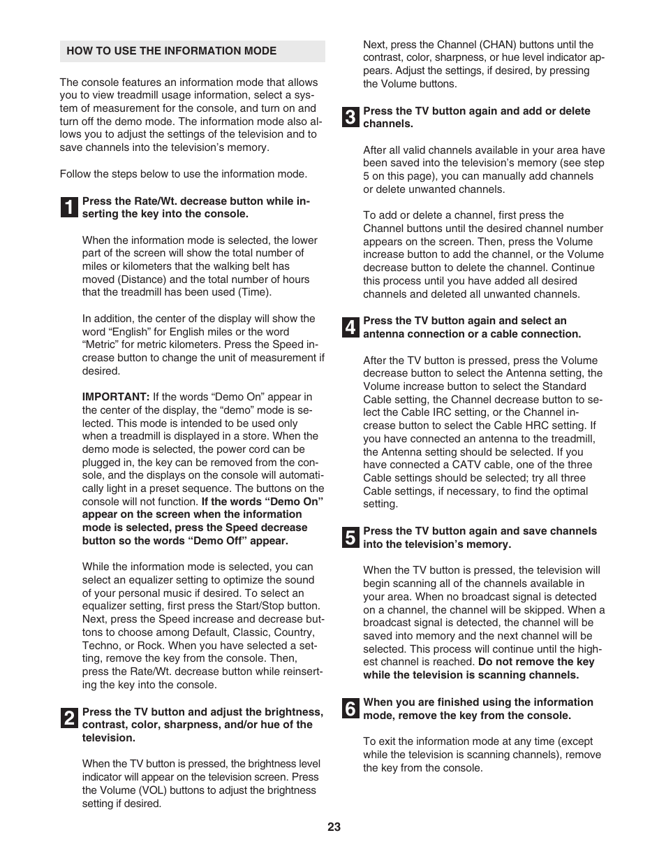 NordicTrack ELITE NTL19806.0 User Manual | Page 23 / 34
