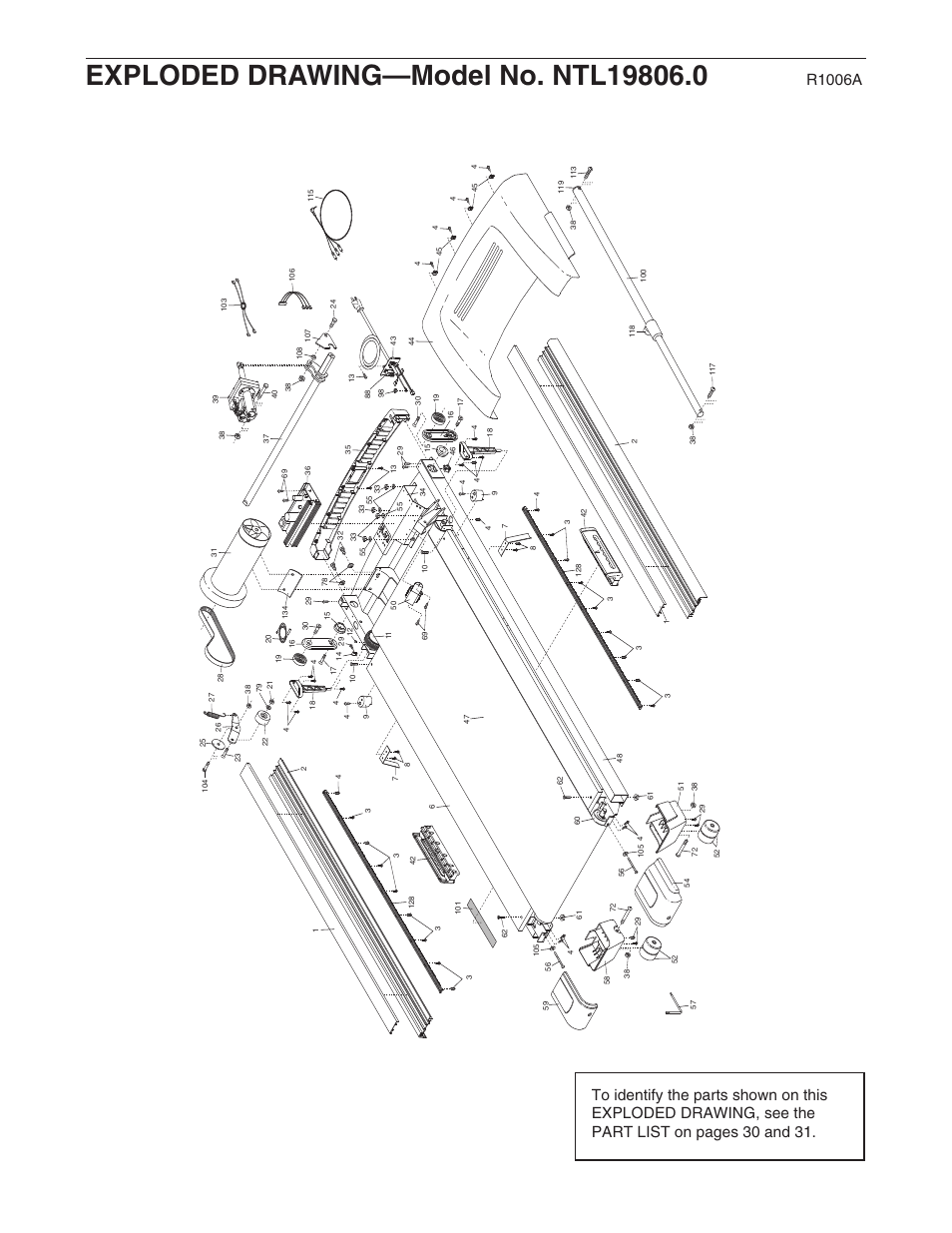 NordicTrack ELITE NTL19806.0 User Manual | Page 32 / 34