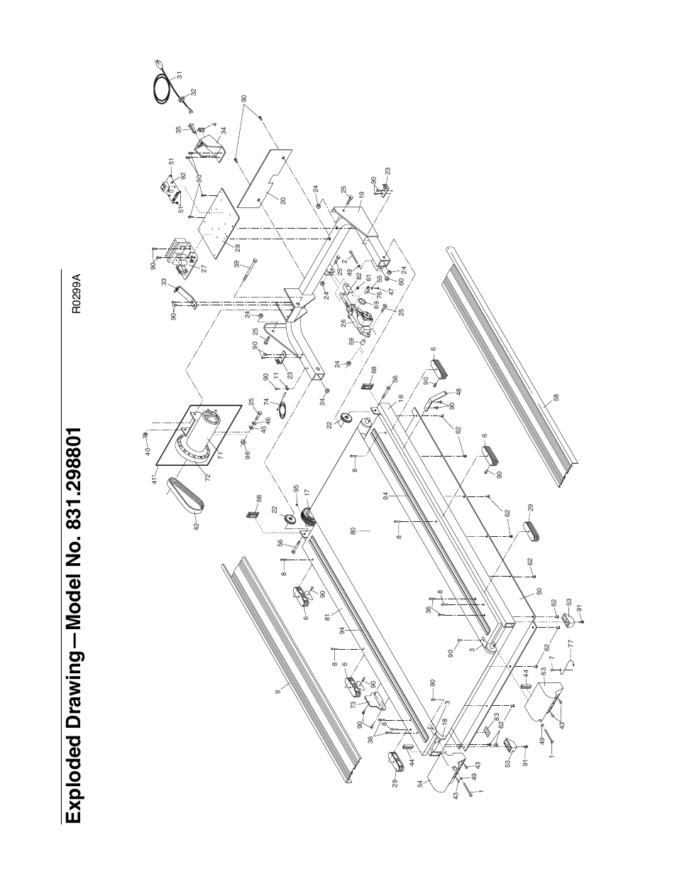 R0299a | NordicTrack 1500 User Manual | Page 24 / 26