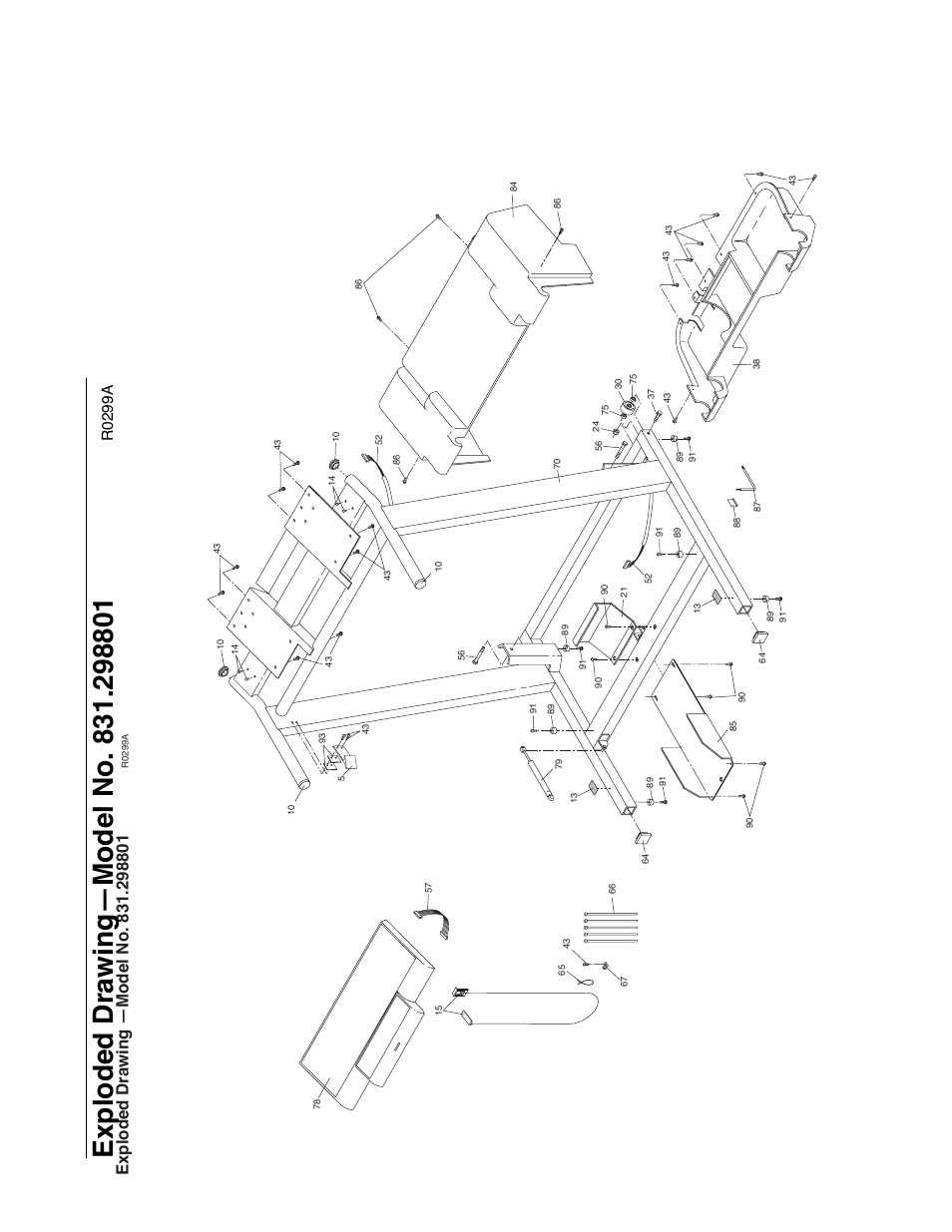 R0299a | NordicTrack 1500 User Manual | Page 25 / 26