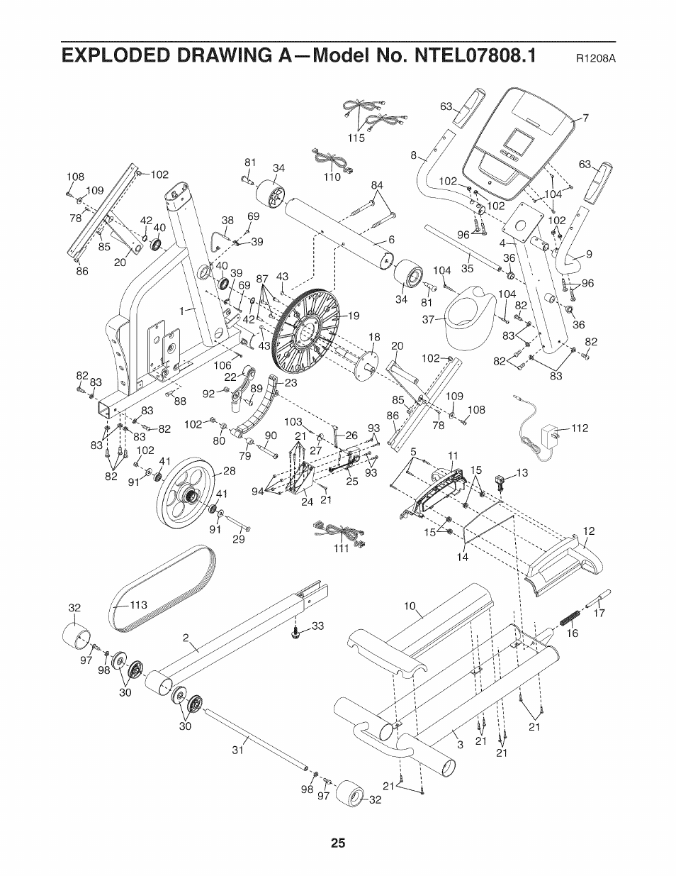 NordicTrack NTEL07808.1 User Manual | Page 25 / 28