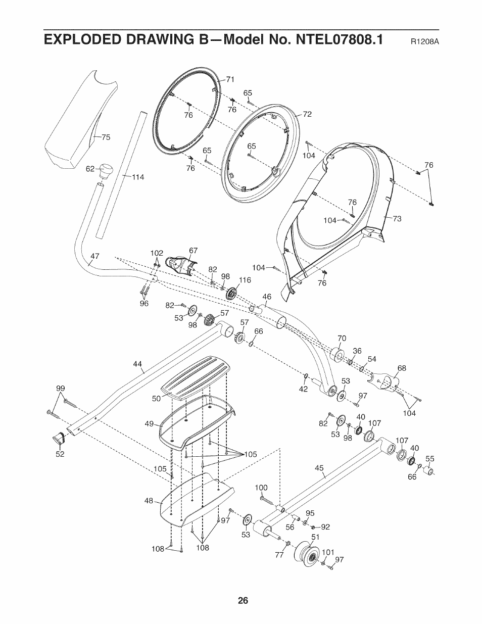 NordicTrack NTEL07808.1 User Manual | Page 26 / 28