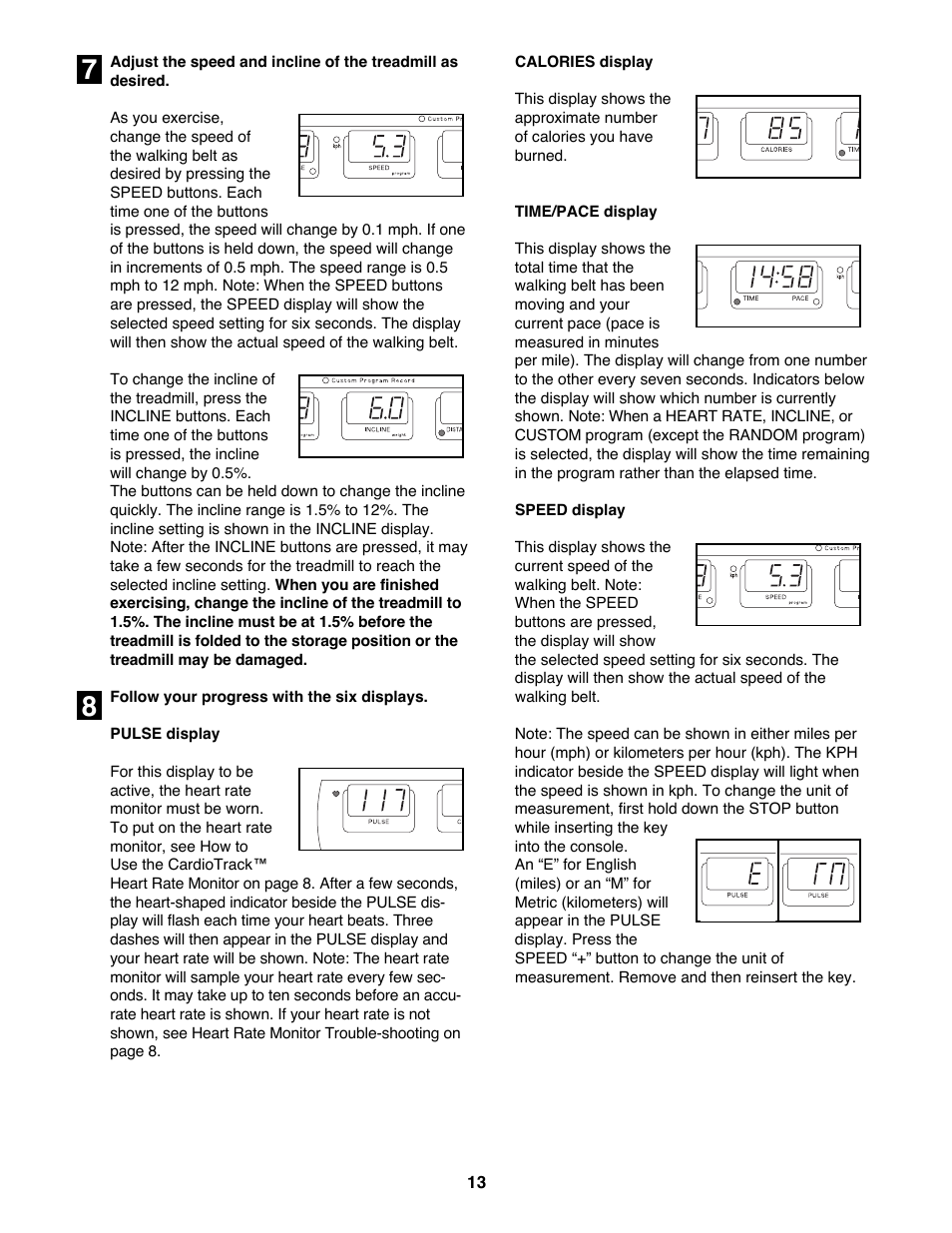 NordicTrack 2000 User Manual | Page 13 / 34