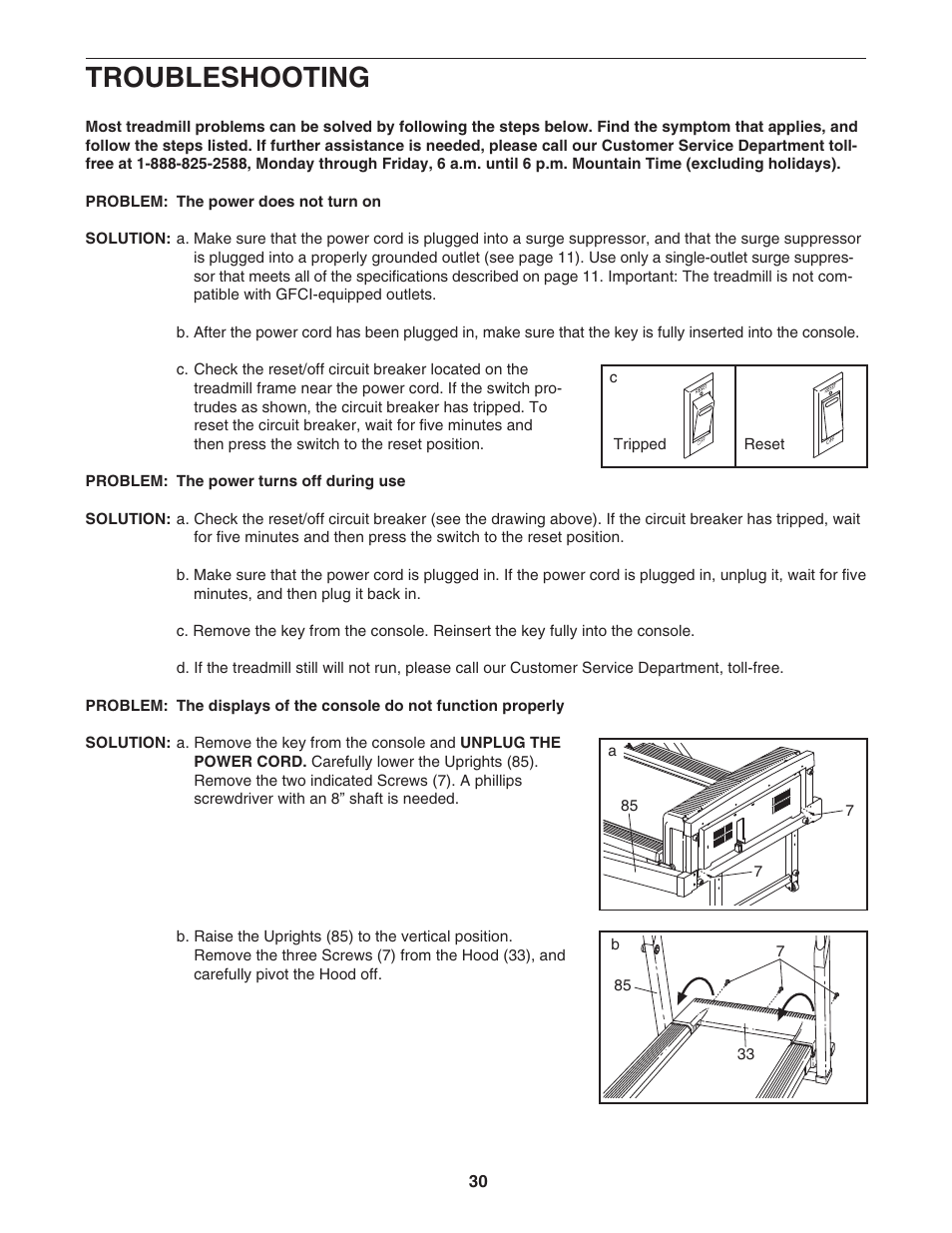 Troubleshooting | NordicTrack NTL12951 User Manual | Page 30 / 38