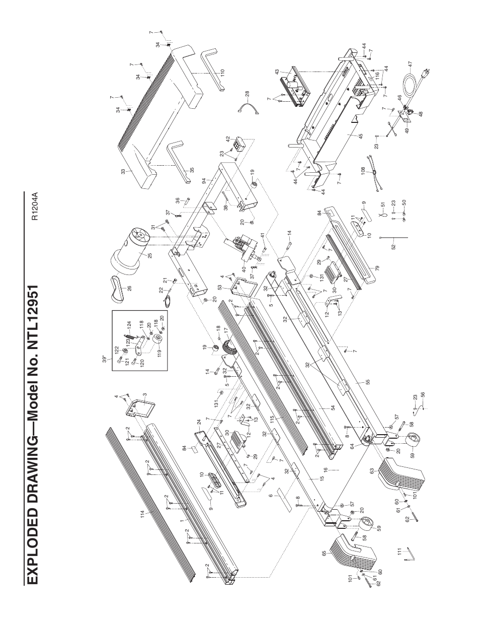 R1204a | NordicTrack NTL12951 User Manual | Page 36 / 38