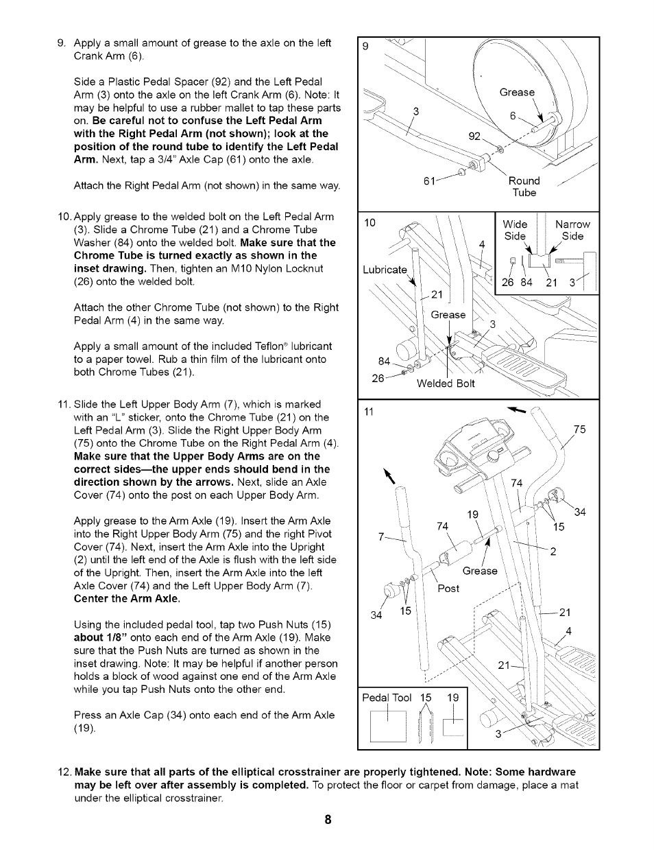 NordicTrack NTEL05900 User Manual | Page 8 / 16