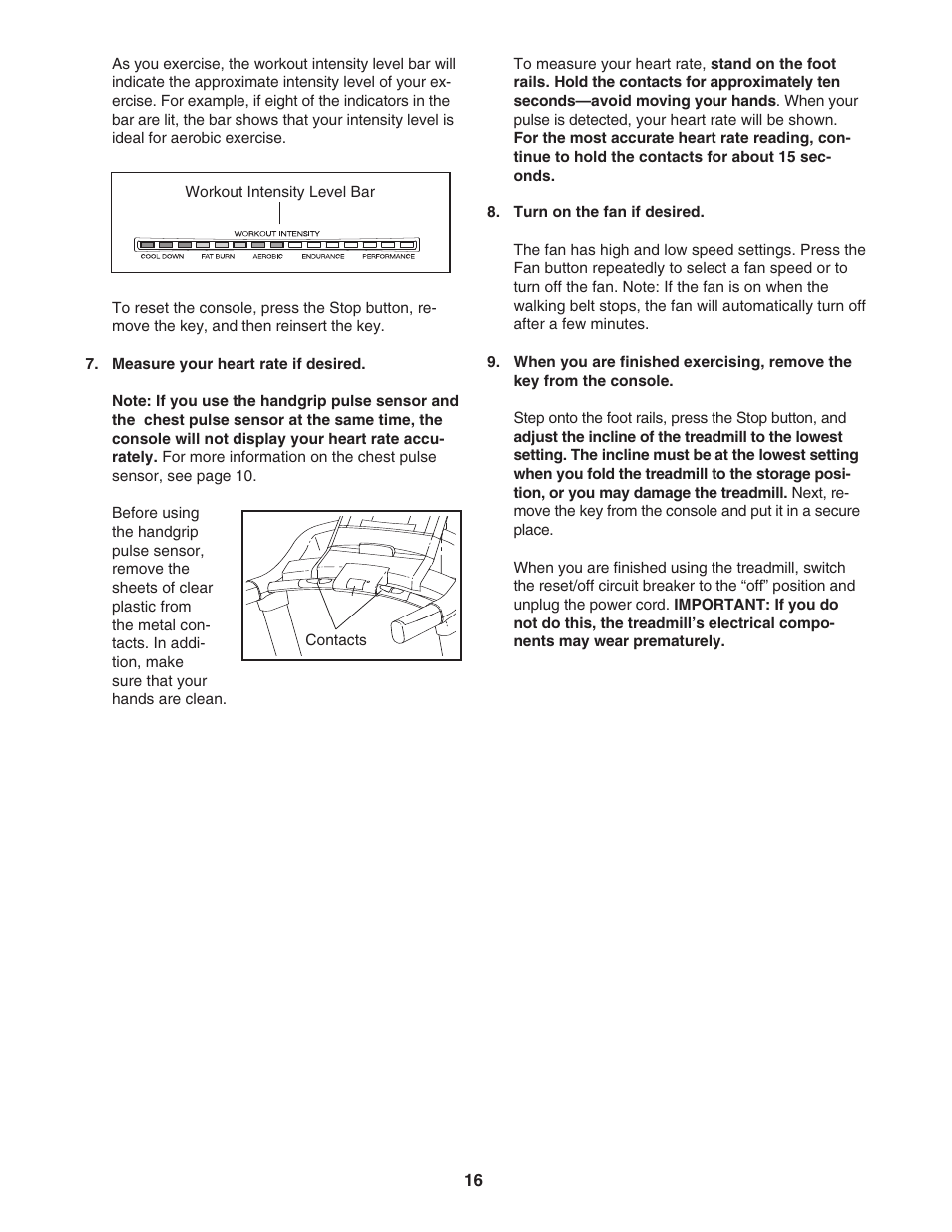 NordicTrack ELITE NTL15007.0 User Manual | Page 16 / 34