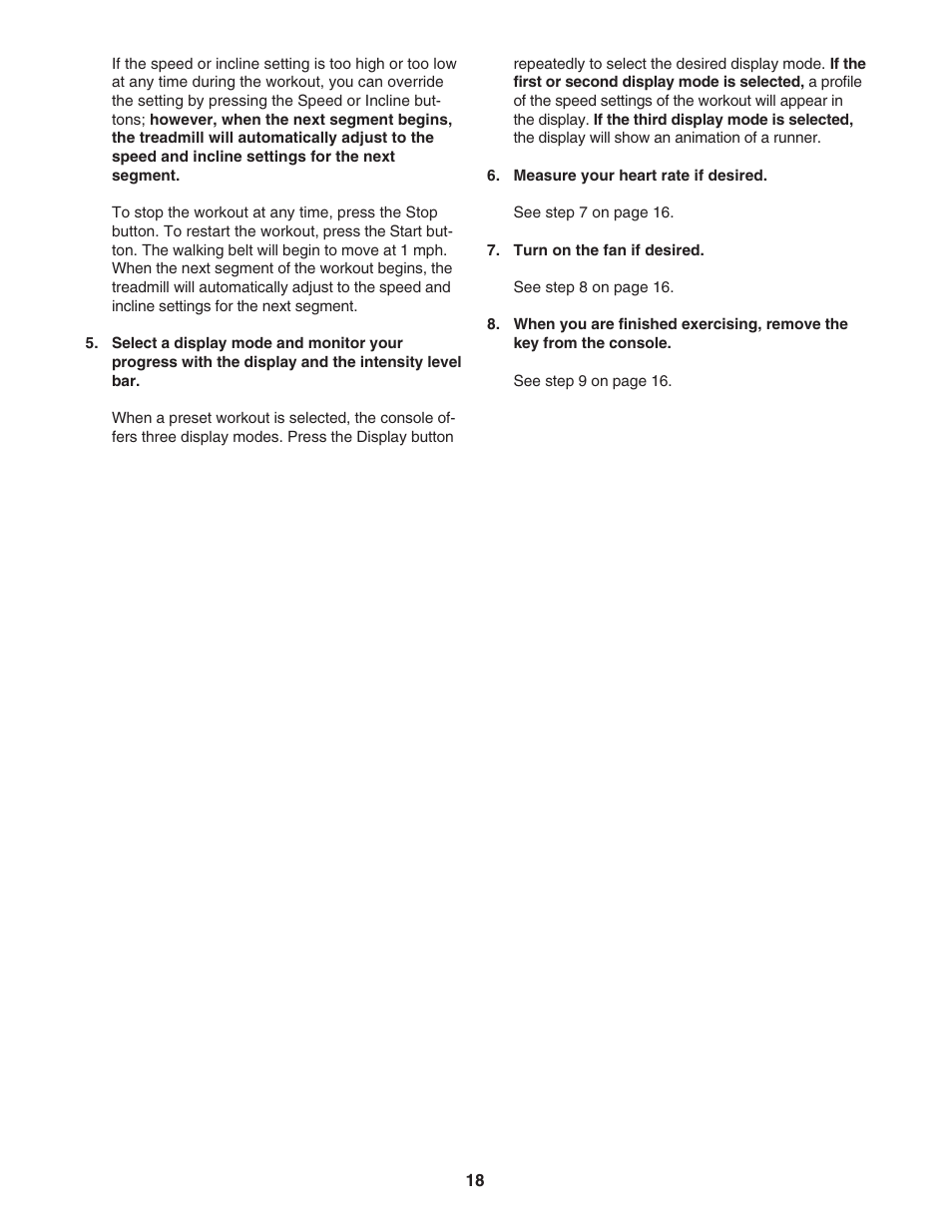 NordicTrack ELITE NTL15007.0 User Manual | Page 18 / 34
