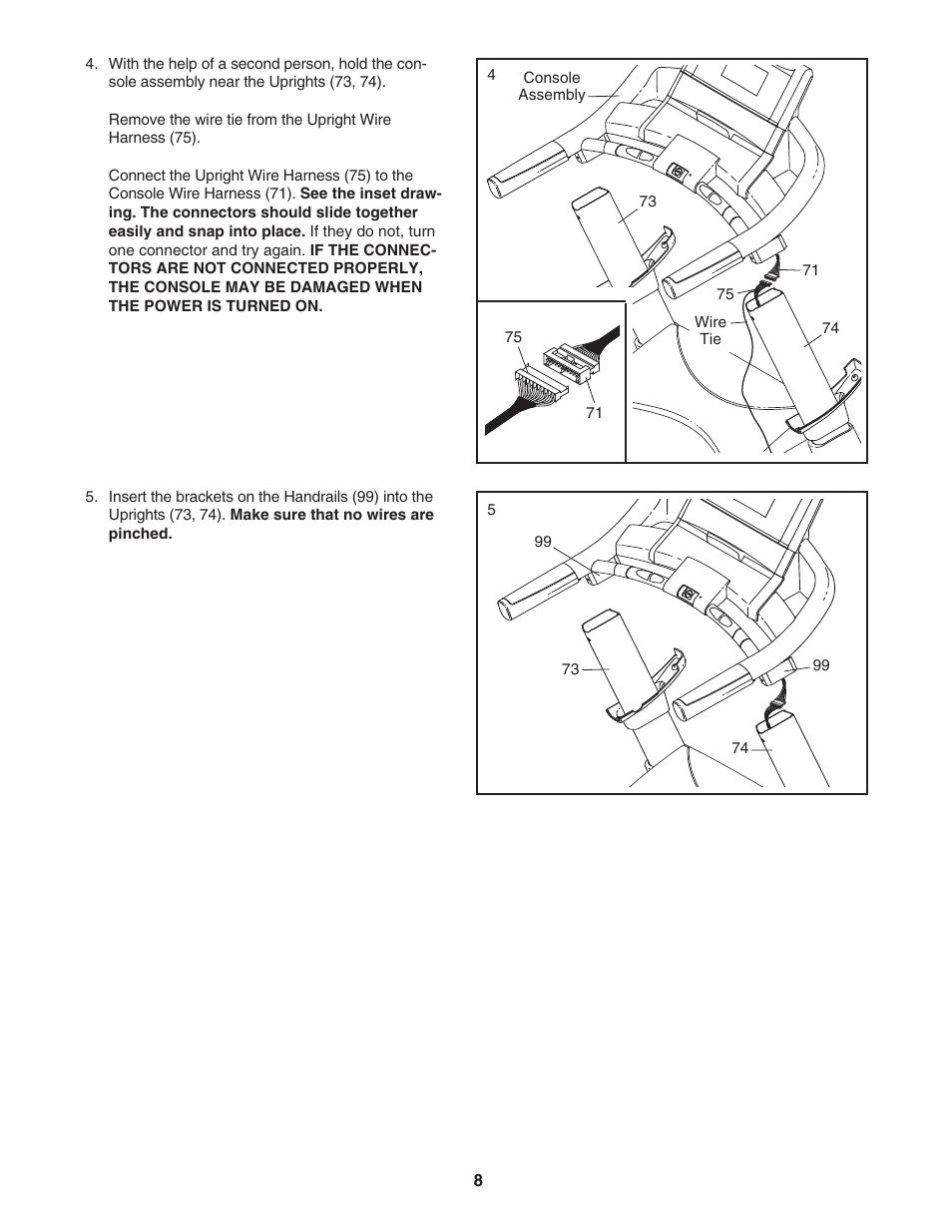 NordicTrack ELITE NTL15007.0 User Manual | Page 8 / 34