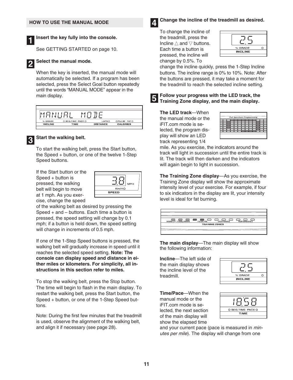 NordicTrack E 2500 NTL14942 User Manual | Page 11 / 34