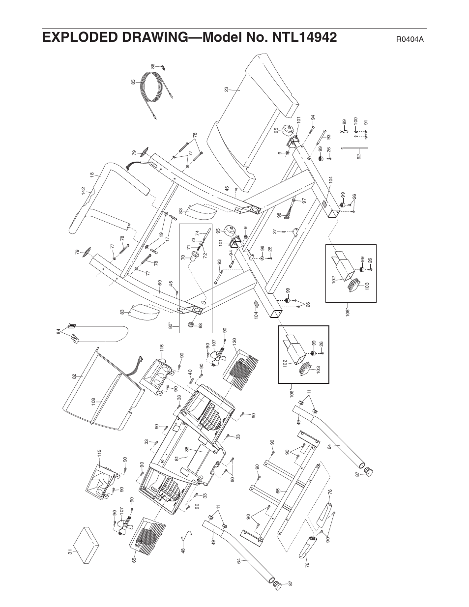 R0404a | NordicTrack E 2500 NTL14942 User Manual | Page 33 / 34