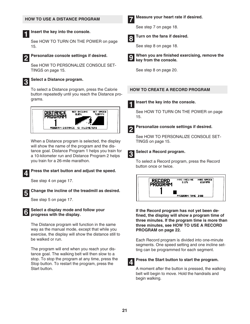 NordicTrack ELITE NTL21905.0 User Manual | Page 21 / 38