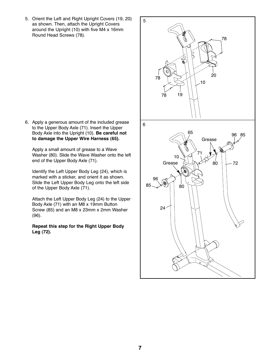NordicTrack Audiostrider NTEL7506.1 User Manual | Page 7 / 28