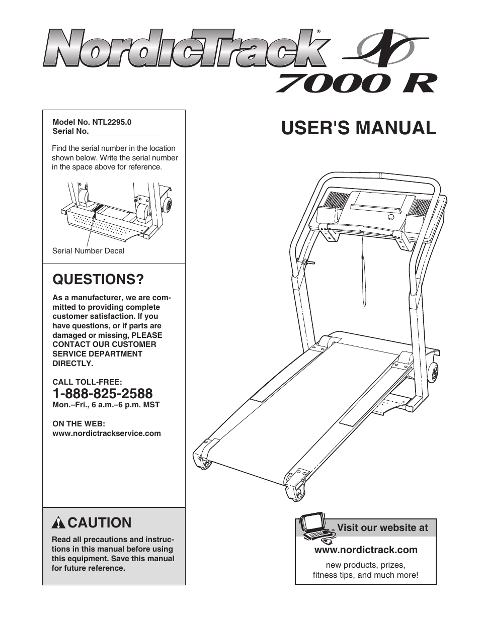 NordicTrack NTL2295.0 User Manual | 38 pages