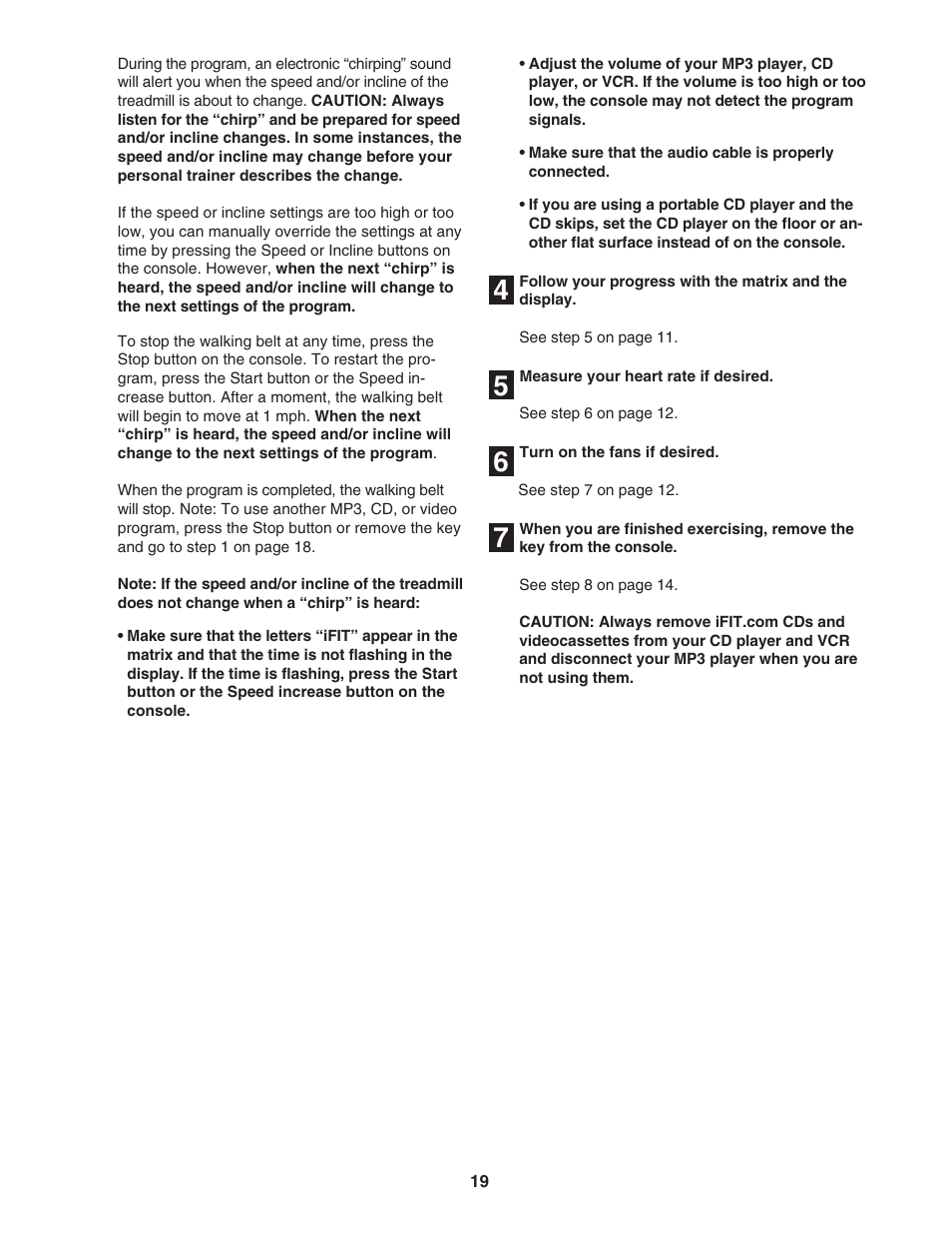 NordicTrack NTL27005.0 User Manual | Page 19 / 34