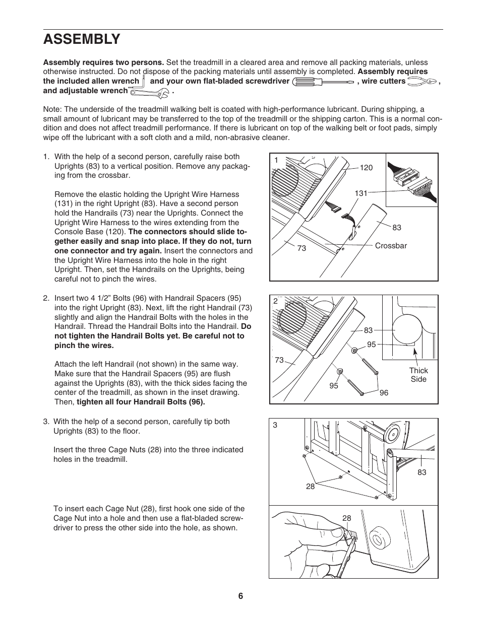 Assembly | NordicTrack NTL27005.0 User Manual | Page 6 / 34