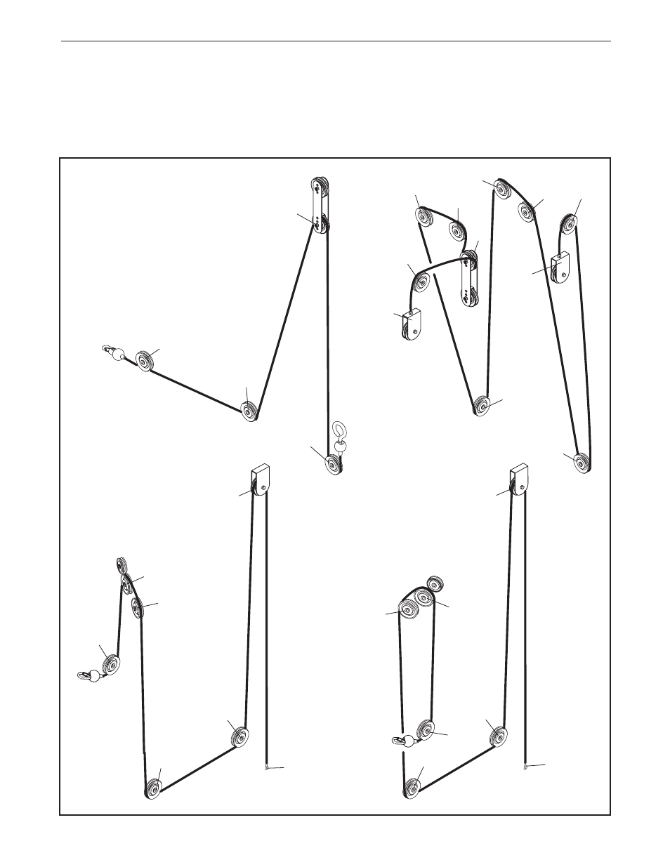 Cable diagrams | NordicTrack NTS79020 User Manual | Page 21 / 27