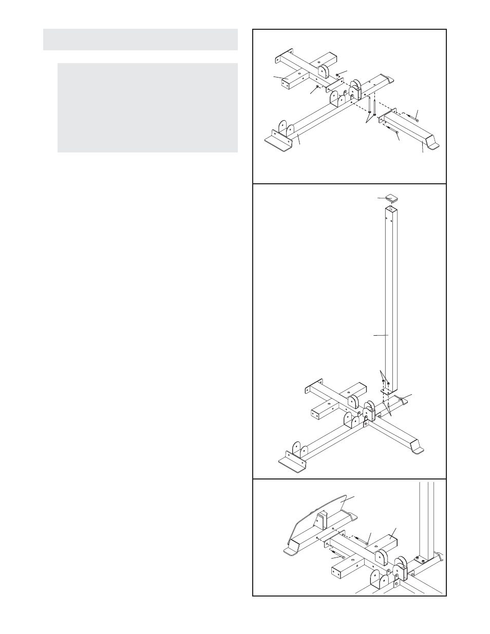 Frame assembly | NordicTrack NTS79020 User Manual | Page 6 / 27