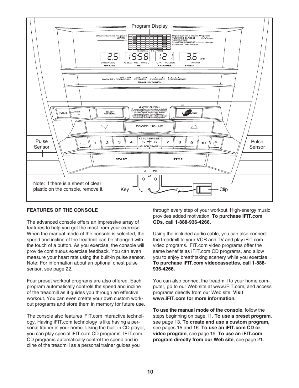 NordicTrack NCTL10840 User Manual | Page 10 / 34