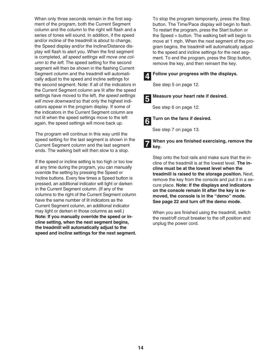NordicTrack NCTL10840 User Manual | Page 14 / 34