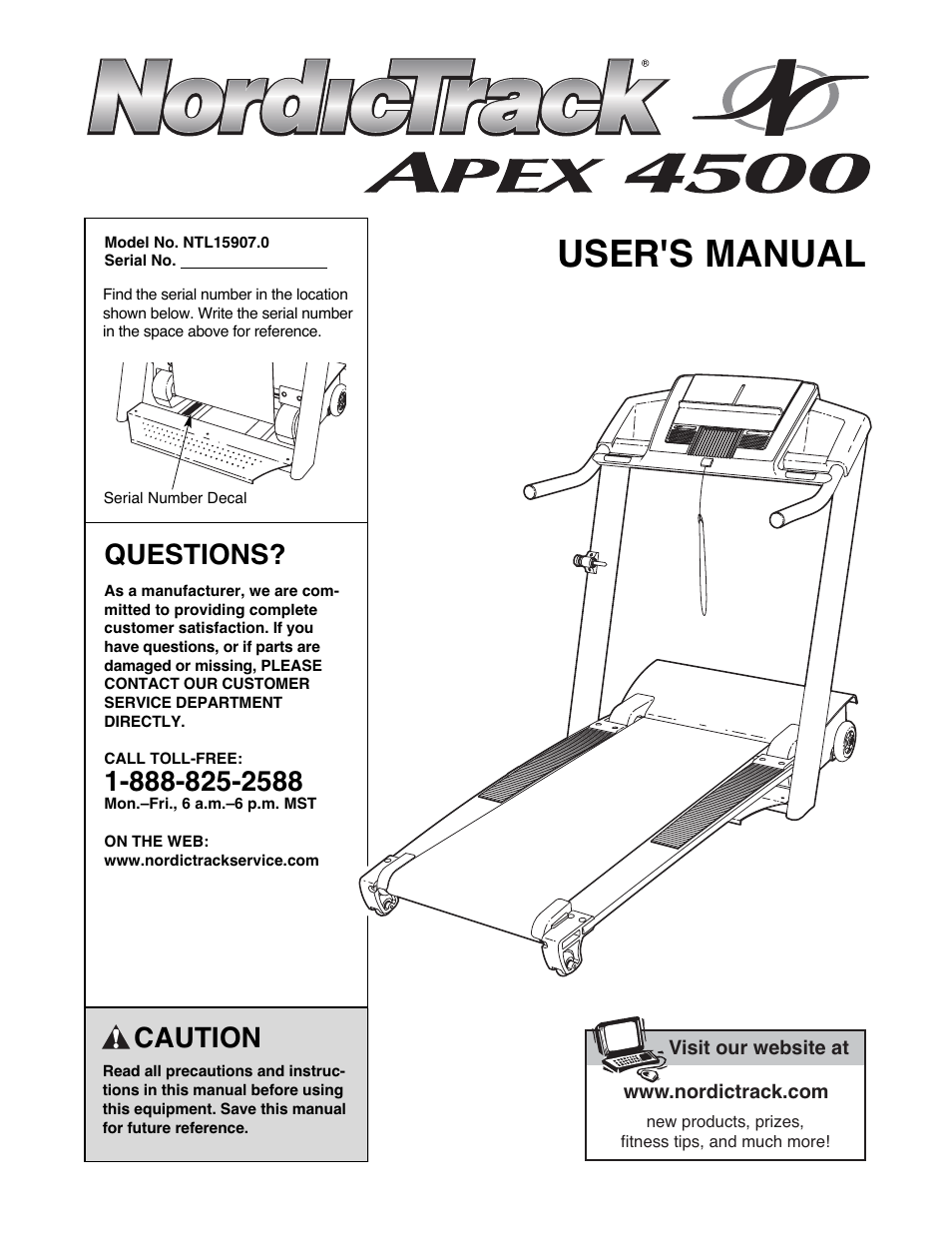 NordicTrack NTL15907.0 User Manual | 32 pages