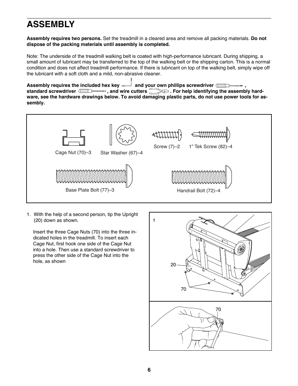 Assembly | NordicTrack NTL15907.0 User Manual | Page 6 / 32