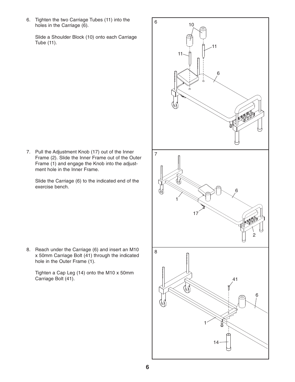 NordicTrack NTCCBE19520 User Manual | Page 6 / 12