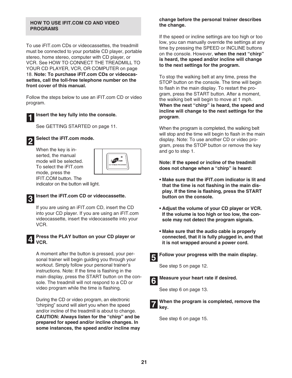 NordicTrack NTL29105.0 User Manual | Page 21 / 32