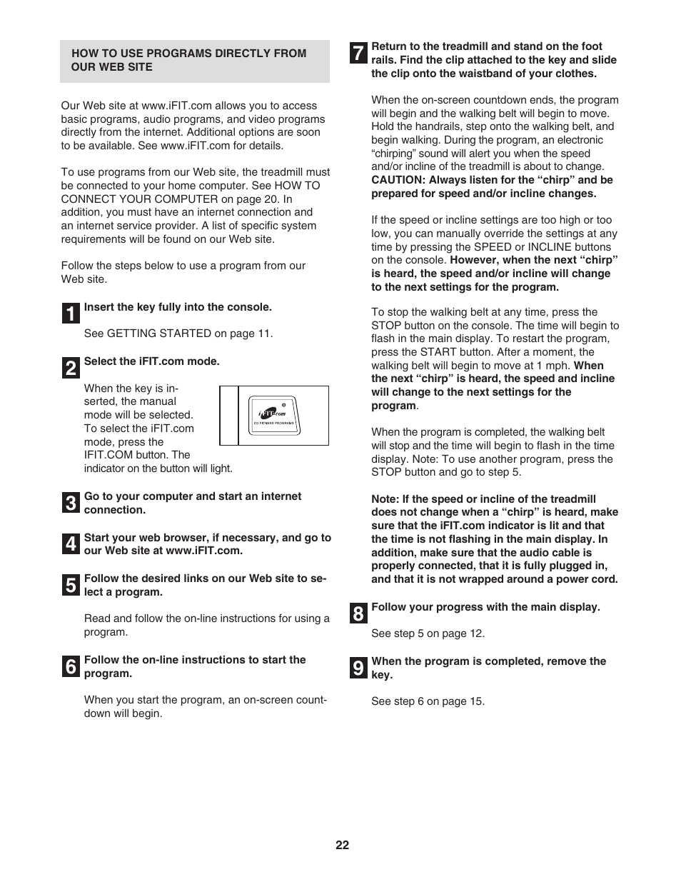 NordicTrack NTL29105.0 User Manual | Page 22 / 32