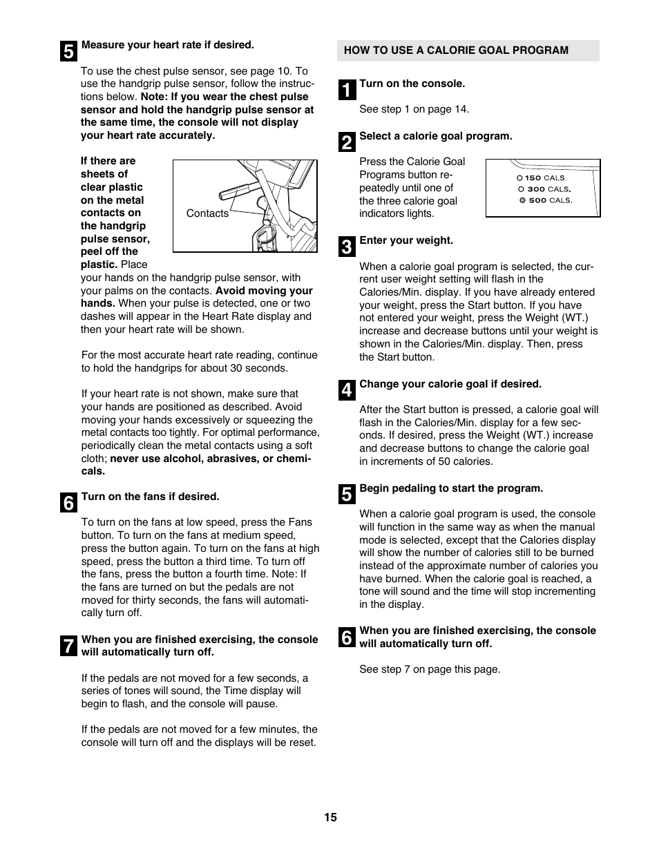 NordicTrack NTEL4255.2 User Manual | Page 15 / 28