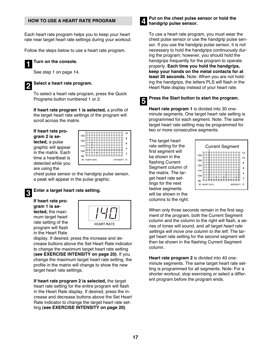 NordicTrack NTEL4255.2 User Manual | Page 17 / 28