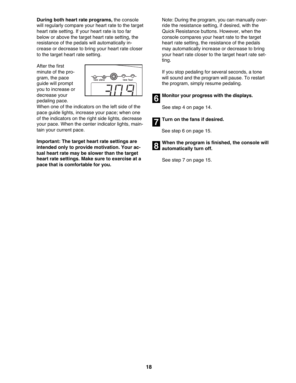 NordicTrack NTEL4255.2 User Manual | Page 18 / 28