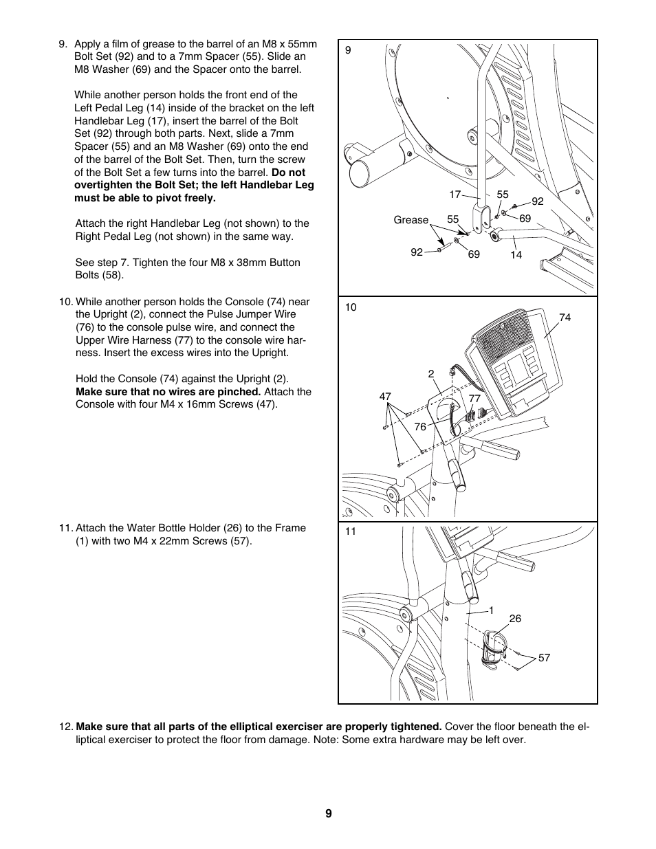 NordicTrack NTEL4255.2 User Manual | Page 9 / 28