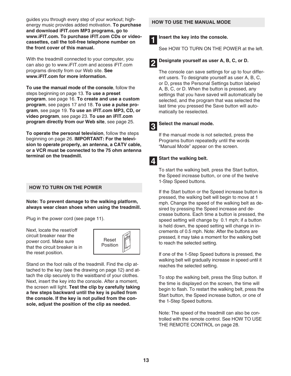 NordicTrack NTL2495.2 User Manual | Page 13 / 38