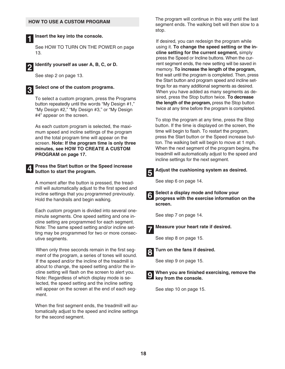 NordicTrack NTL2495.2 User Manual | Page 18 / 38