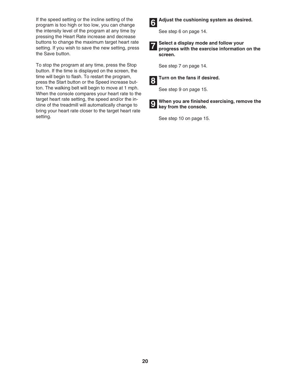 NordicTrack NTL2495.2 User Manual | Page 20 / 38