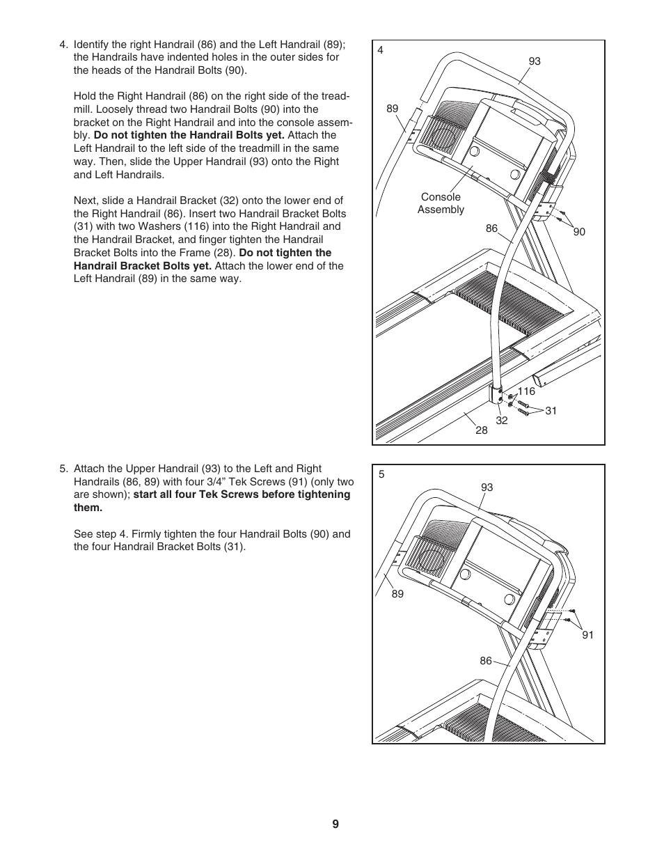 NordicTrack NTL2495.2 User Manual | Page 9 / 38