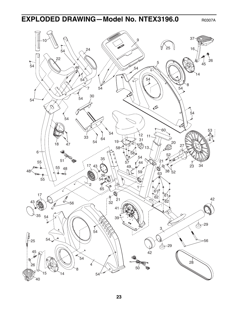 NordicTrack U300 NTEX3196.0 User Manual | Page 23 / 24