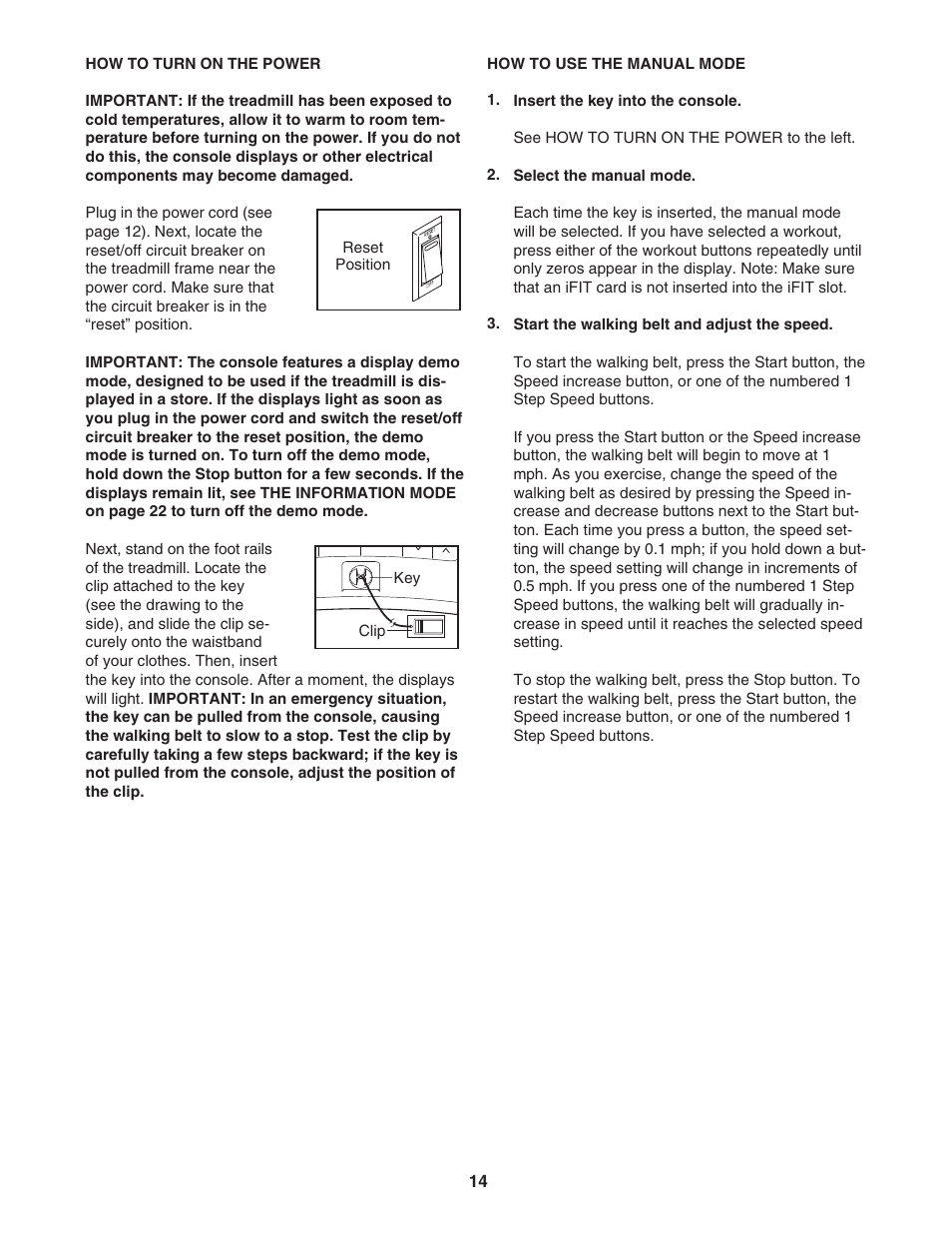 NordicTrack A2350 NTL07007.2 User Manual | Page 14 / 36