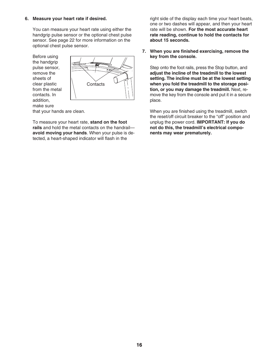 NordicTrack A2350 NTL07007.2 User Manual | Page 16 / 36