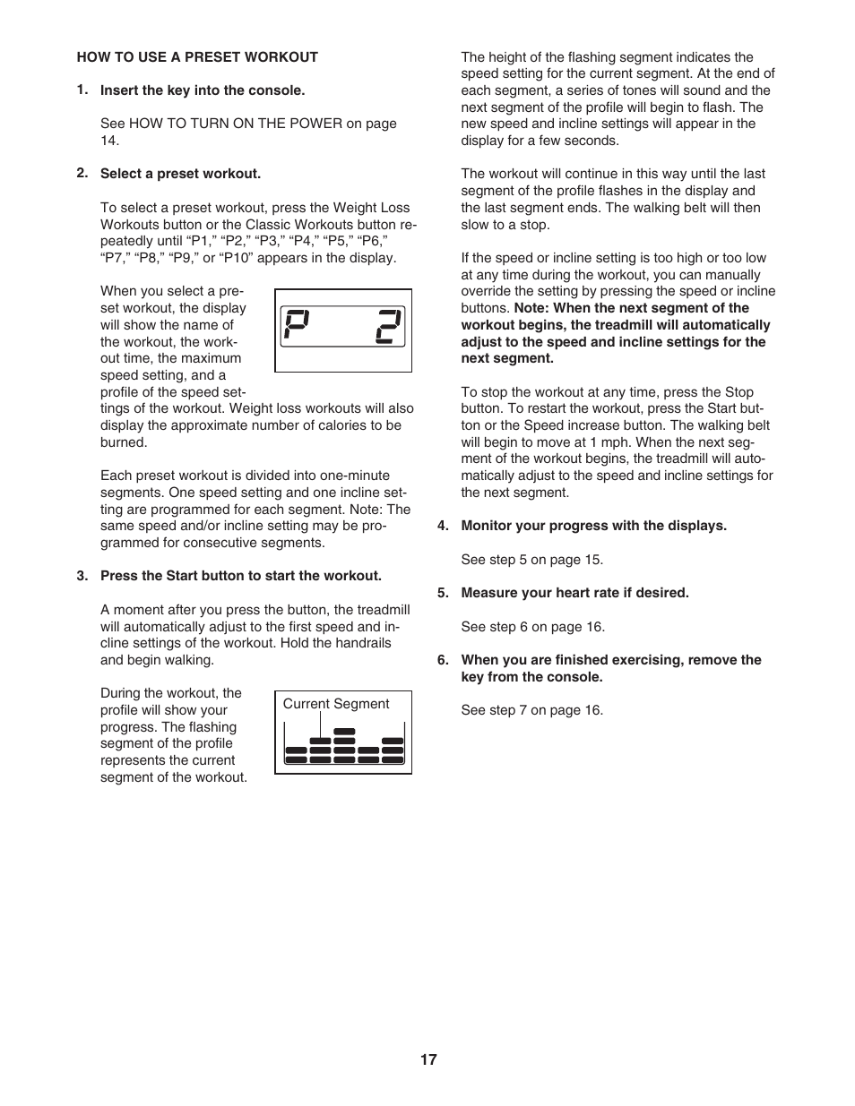NordicTrack A2350 NTL07007.2 User Manual | Page 17 / 36