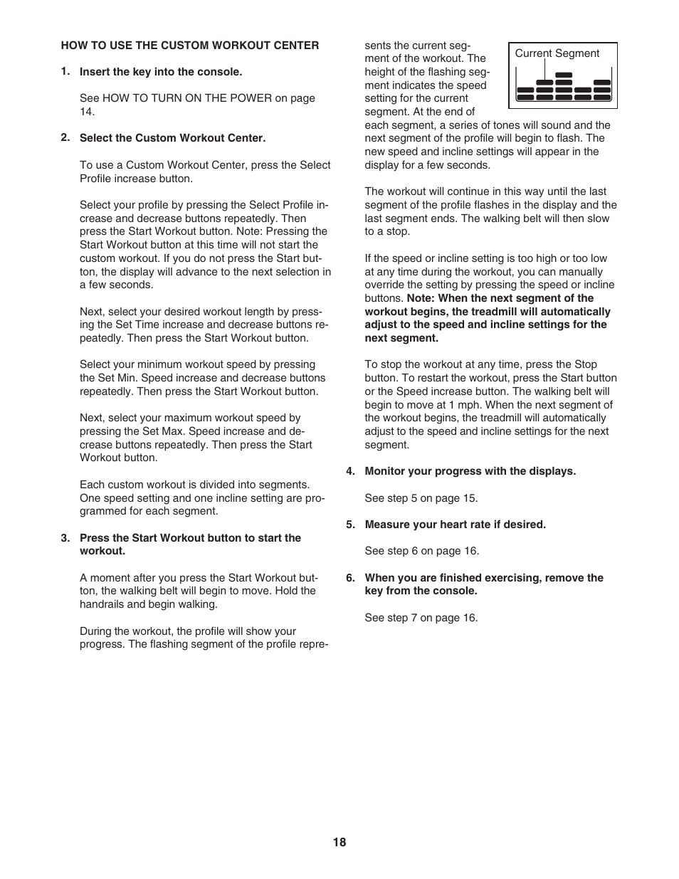 NordicTrack A2350 NTL07007.2 User Manual | Page 18 / 36
