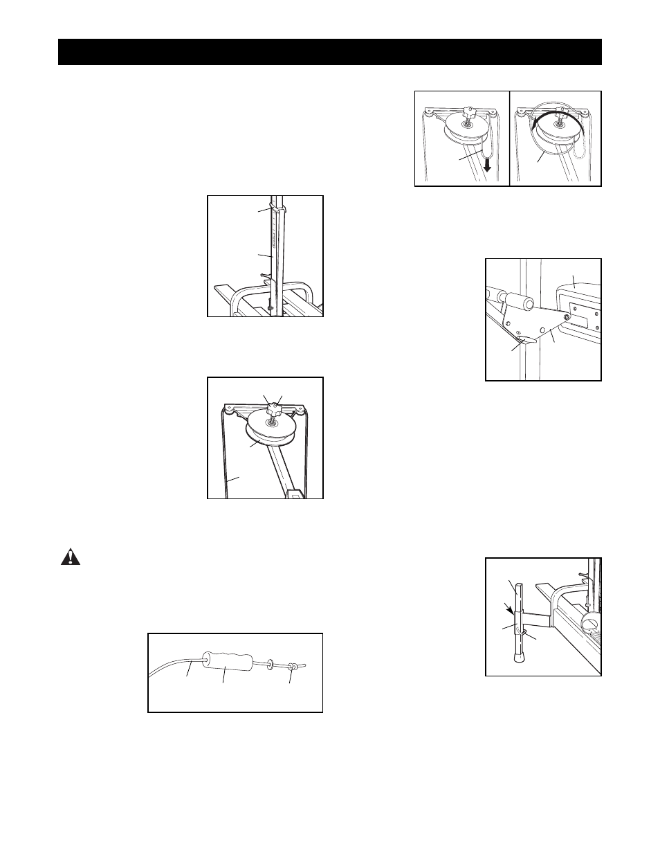 Warning, Ow to, Djust the | Xerciser | NordicTrack NTXC80182 User Manual | Page 6 / 16