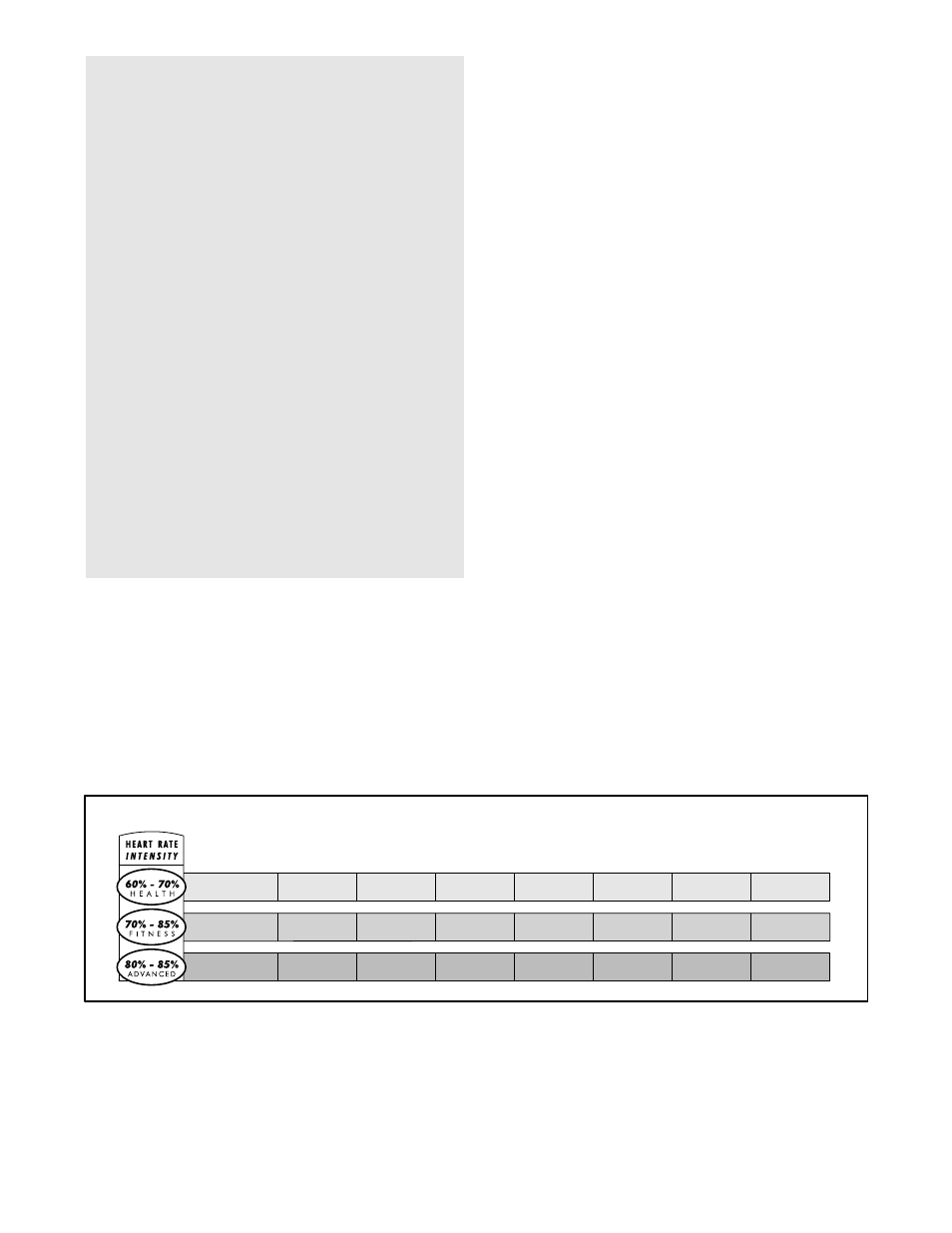 Heart rate intensity | NordicTrack CTL49021 User Manual | Page 39 / 45