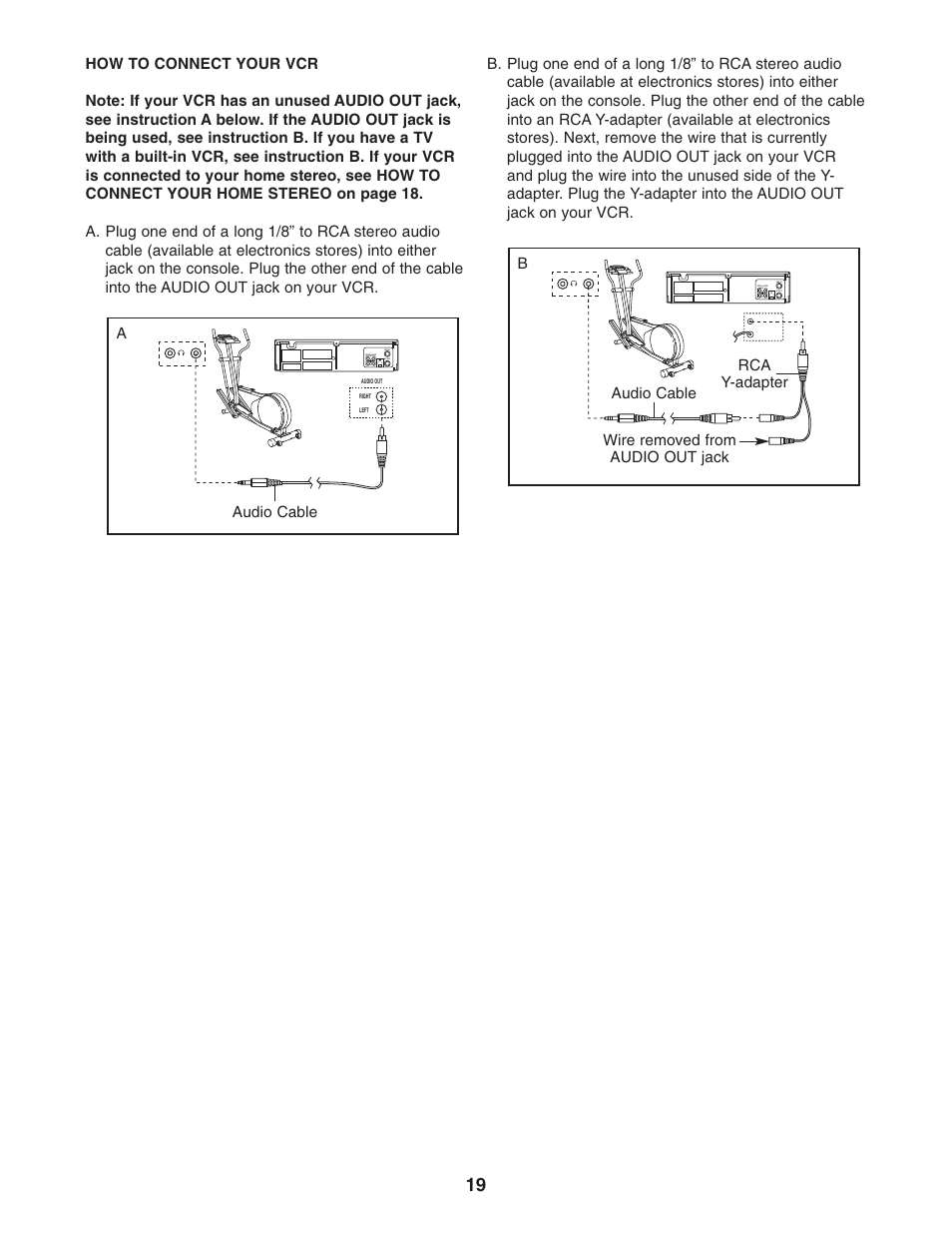 NordicTrack CX 1055 elliptical exerciser 30508.0 User Manual | Page 19 / 28