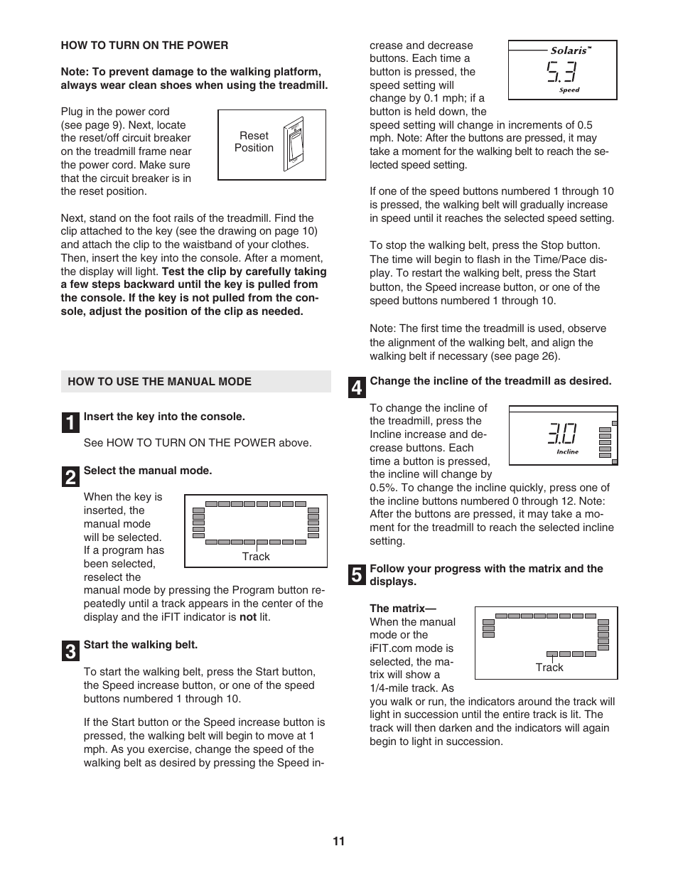 NordicTrack C2100 NTL1075.1 User Manual | Page 11 / 34
