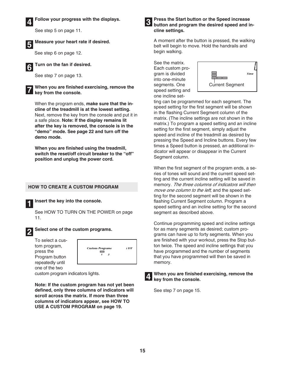NordicTrack C2100 NTL1075.1 User Manual | Page 15 / 34