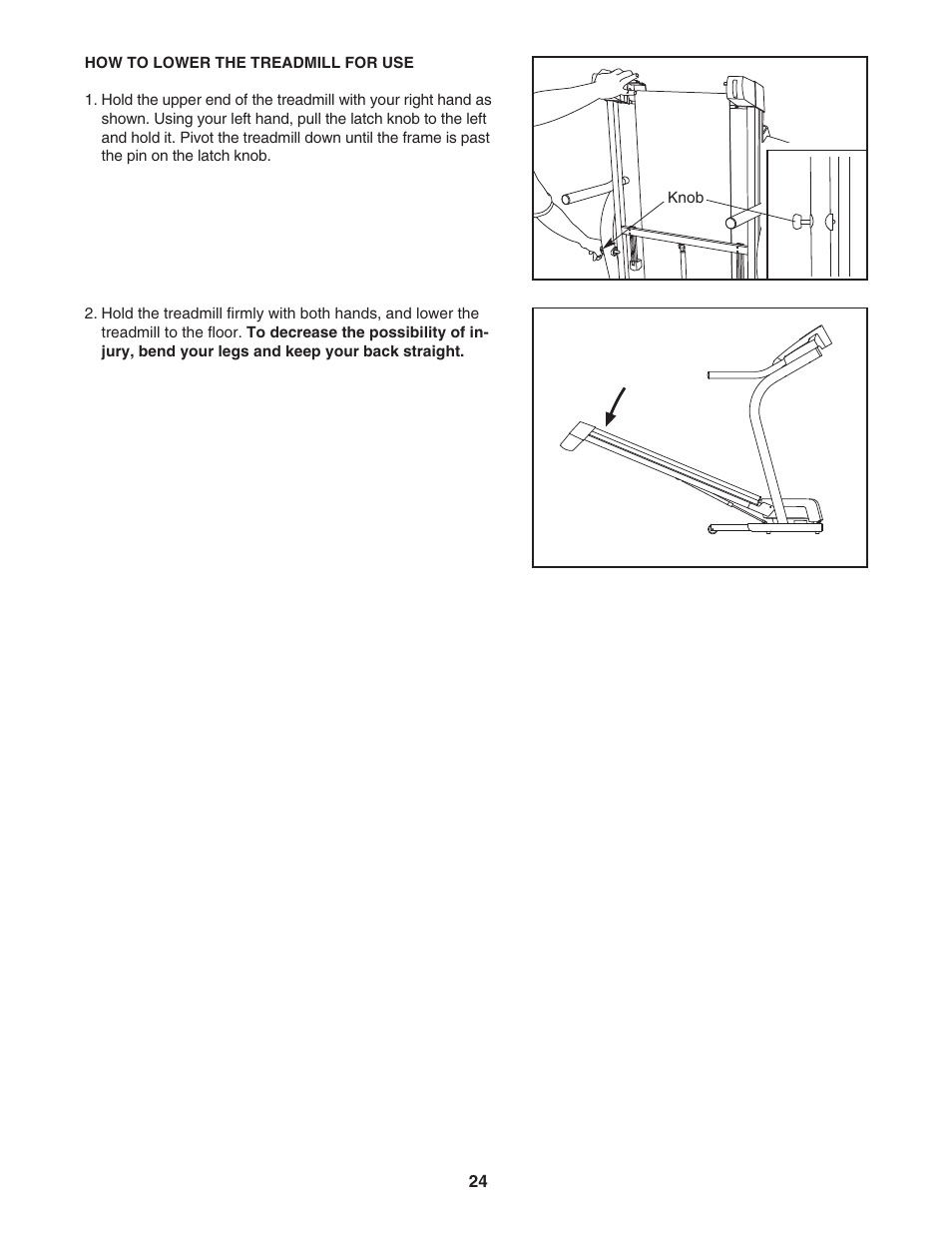 NordicTrack C2100 NTL1075.1 User Manual | Page 24 / 34