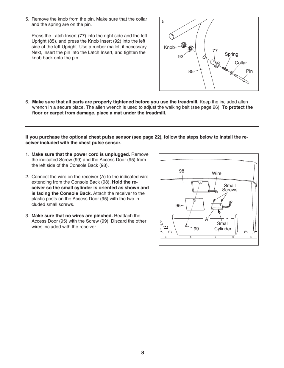 NordicTrack C2100 NTL1075.1 User Manual | Page 8 / 34